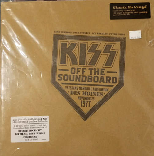 [DL06] Kiss – Off The Soundboard: Live in Des Moines