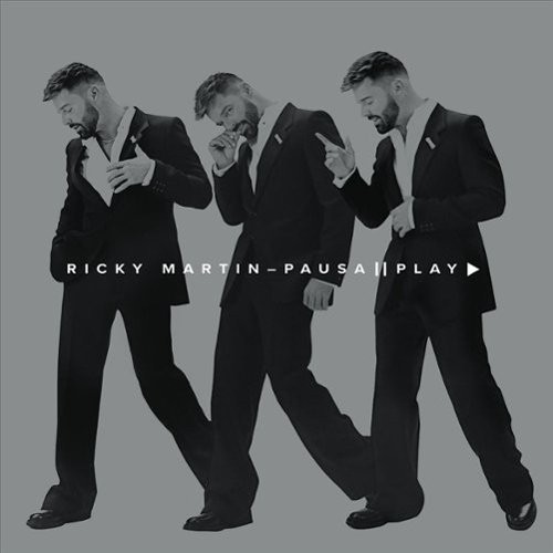 [NLP4348] Ricky Martin - Pausa + Play (Colored Vinyl White Gray Splatter 180 Gram Vinyl)