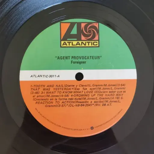 [ULP4213] Foreigner – Agent Provocateur
