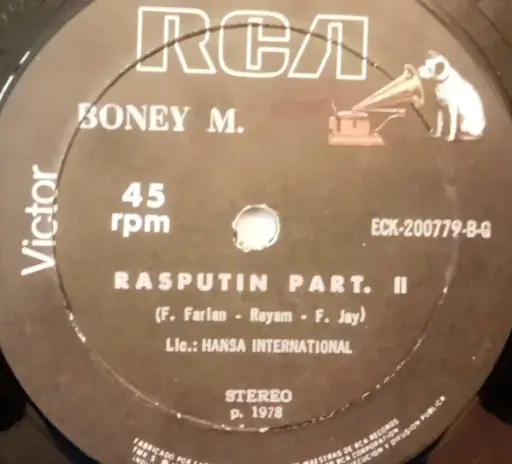 [ULP4245] Boney M. – Rasputin Part. I