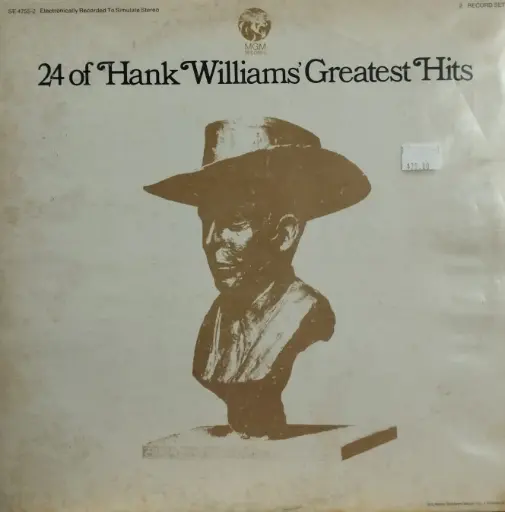 [ULP4270] Hank Williams – 24 Of Hank Williams' Greatest Hits