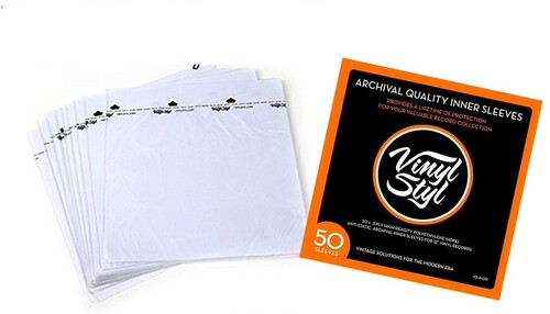 [Otro266] Fundas plásticas Internas Vinyl Styl (Inner Sleeves) - Vinyl Styl 12 Inch Archival Inner Record Sleeves - HDPE