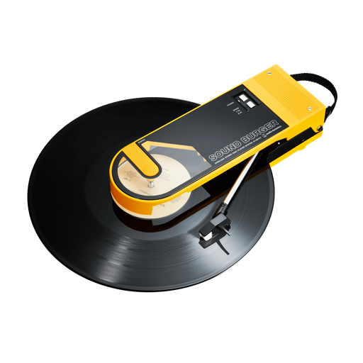 [Tocadiscos029] Audio Technica AT-SB727-BK Sound Burger Bluetooth Turntable Portable Yellow 