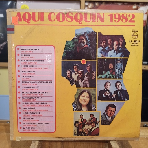 [ULP3708] Varios – Aquí Cosquín 1982